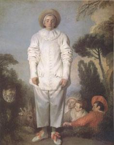 Jean-Antoine Watteau Pierrot also Known as Gilles (mk05) oil painting image
